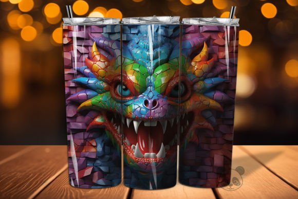 3D Dragon Tumbler Wrap PNG: A Creative Guide