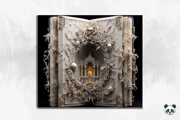 Elevating Sublimation Crafts with 3D Gothic Book with Gothic Romance Designs