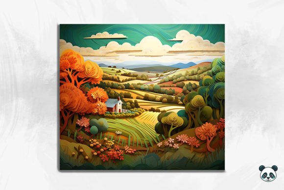 Integrating 3D Rustic Countryside Cracked Hole 16 into Your Sublimation Workflow
