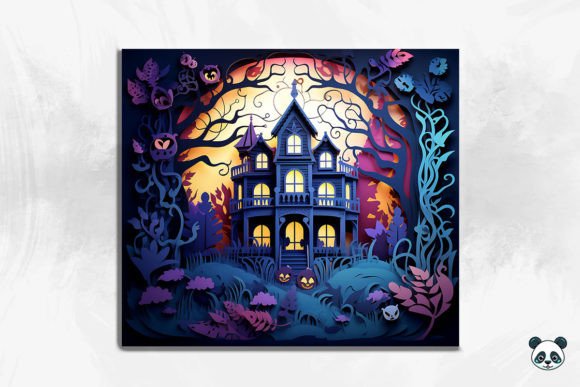 Integrating the 3D Spooky Haunted House Tumbler Wrap 3 into Your Seasonal Production Workflow