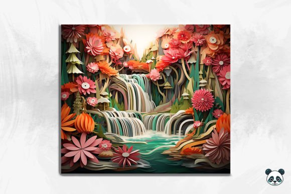 Transforming Tumblers with the 3D Enchanting Waterfall Cracked Hole Design