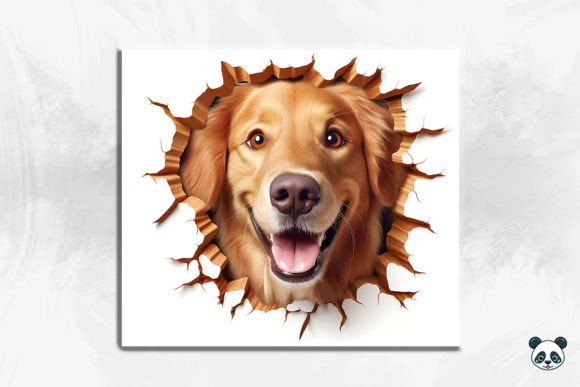 Transforming Tumblers with the 3D Golden Retriever Cracked Hole Design