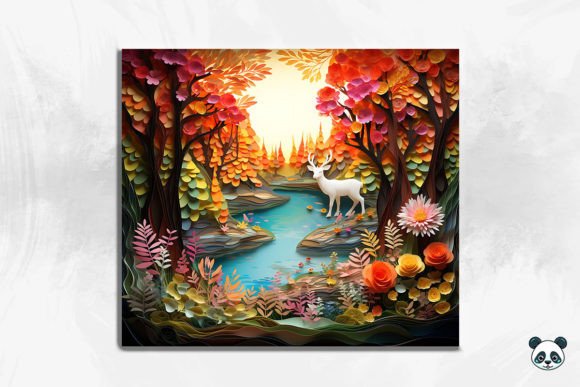 Unlocking Creativity: A Complete Guide to 3D Tranquil Forest Scene Sublimation Designs