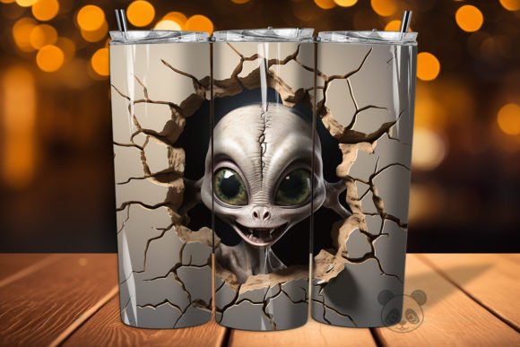 Unlocking Creativity: The Ultimate Guide to 3D Alien Cracked Hole Tumbler Wraps for Sublimation