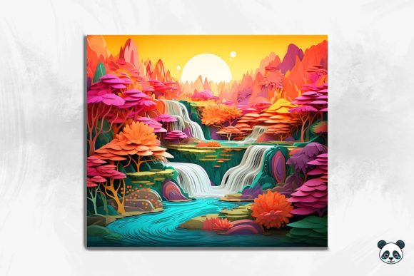 Unlocking the Potential of 3D Enchanting Waterfall Cracked Hole 4 for Custom Tumblers
